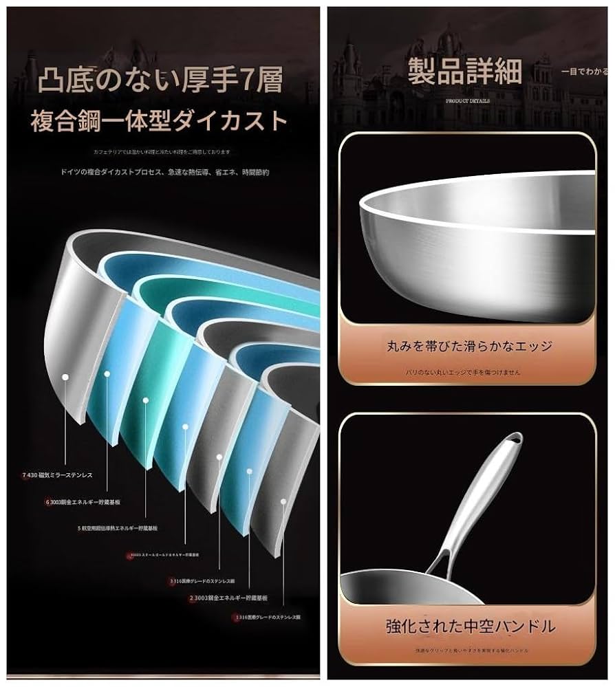 30cm ステンレス フライパン*5 フライパン 30cm 深型 ステンレス」の人気商品一覧 | 安い商品を
